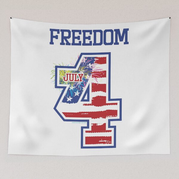 Item preview, 4th of July Blue American Flag designed and sold by miyagifactory.