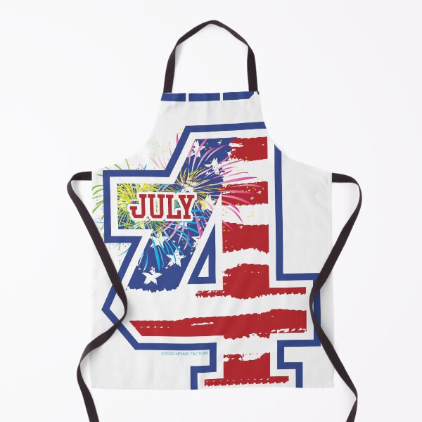 Artikelvorschau, 4. Juli Blaue amerikanische Flagge entworfen und verkauft von miyagifactory.