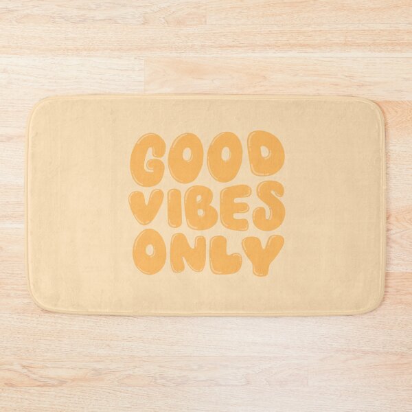 Item preview, Good Vibes Only Yellow designed and sold by PepAndGrace.