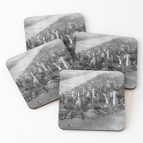 Item preview, New York City Skyline 1931, Manhatten Island 1931, New York, Skyscrapers, Chrysler Building, Empire State Building designed and sold by Nostrathomas66.