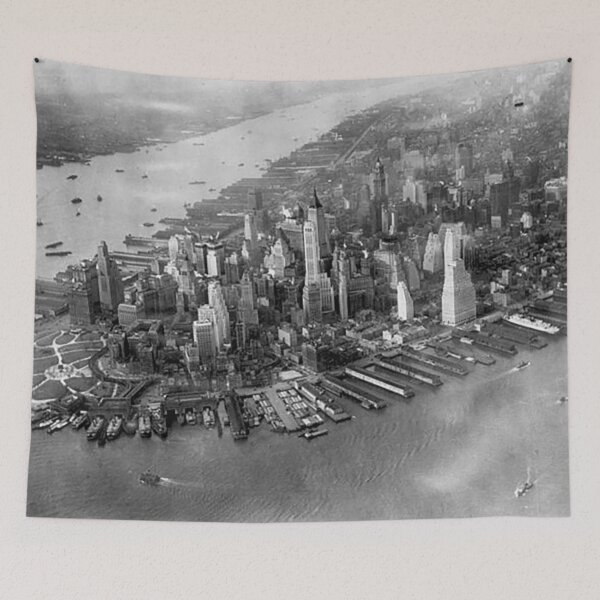 Item preview, New York City Skyline 1931, Manhatten Island 1931, New York, Skyscrapers, Chrysler Building, Empire State Building designed and sold by Nostrathomas66.