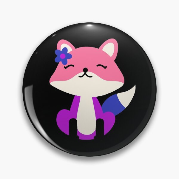 Item preview, Subtle Genderfluid Fox. genderfluid fox designed and sold by tiredandbored.