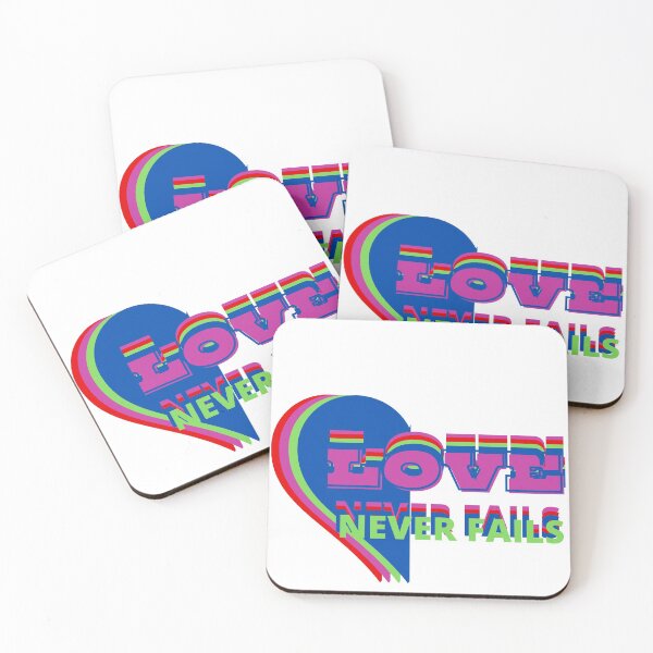 Item preview, Love Never Fails designed and sold by jutaylor.
