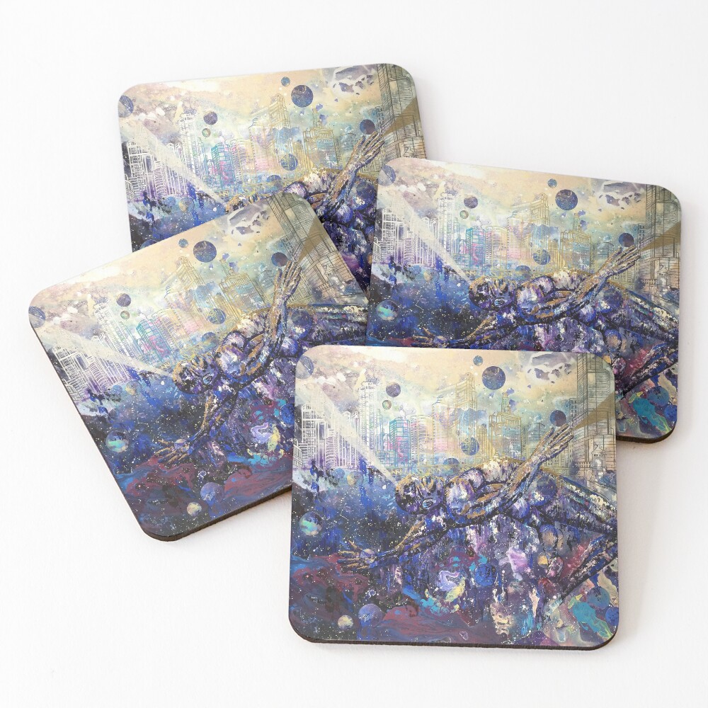 Item preview, Coasters (Set of 4) designed and sold by wadecreate.