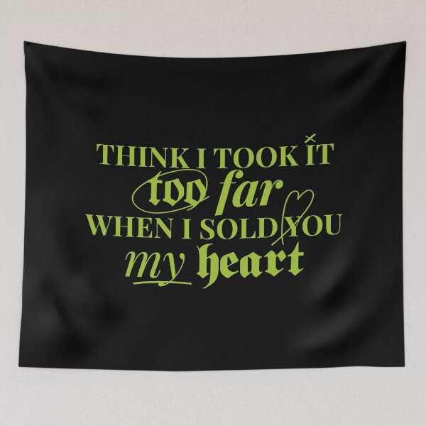 Item preview, NDA Billie Eilish lyrics 4 designed and sold by art-by-gui.