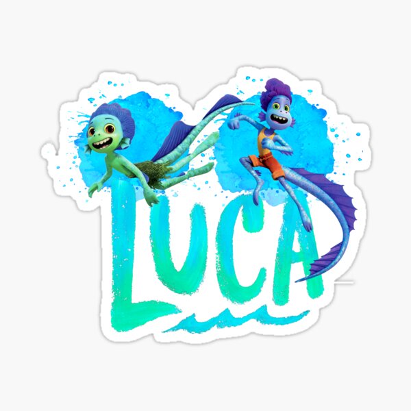 Just a simple Luca movie fan-art Sticker by Ramona Bruno