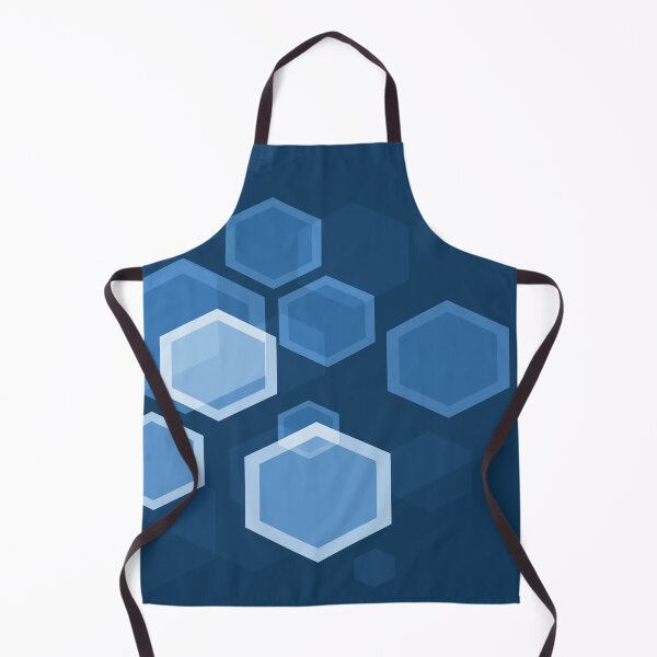 Item preview, Blue Hexagon Abstract Art designed and sold by Bruce ALMIGHTY Baker.