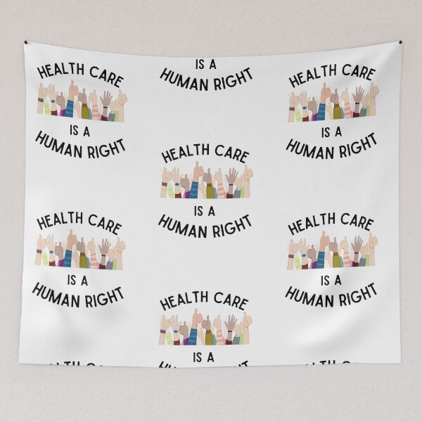 Item preview, Health Care Is A Human Right Democrat Progressives designed and sold by wanasak.
