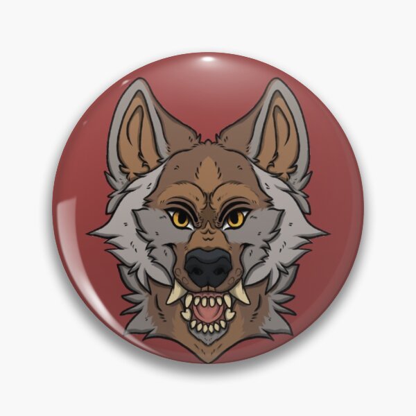 Item preview, Snarling Grin Wolf designed and sold by Crows-Hoard.