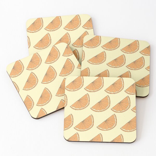 Item preview, Orange Slice Sketch Repeated Pattern designed and sold by Ldebranski.