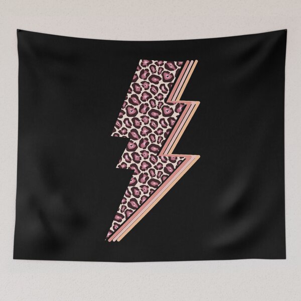 Item preview, Leopard Print Lightning Bolt | Cheetah Lightning Bolt designed and sold by KarolinaPaz.