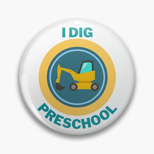 Item preview, I Dig Preschool Construction - Cute Back to School, Funny Preschool designed and sold by Teetee94.