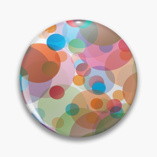 Item preview, Rainbow Circles Abstract Art designed and sold by Bruce ALMIGHTY Baker.