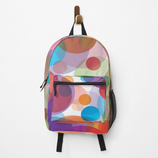 Item preview, Rainbow Circles Abstract Art designed and sold by Bruce ALMIGHTY Baker.