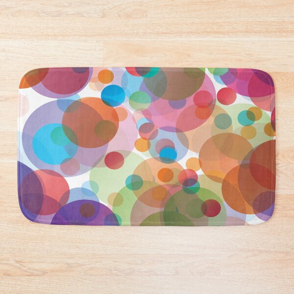 Item preview, Rainbow Circles Abstract Art designed and sold by Bruce ALMIGHTY Baker.