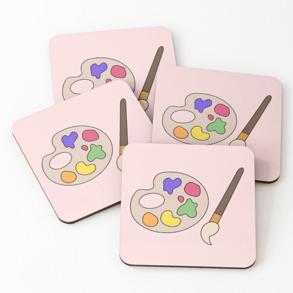Item preview, Paint brush and paint palette designed and sold by Austin Butler.