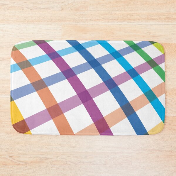 Item preview, Rainbow Grid Abstract Art designed and sold by Bruce ALMIGHTY Baker.