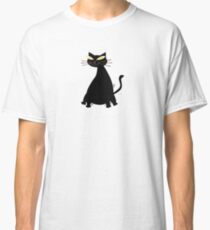 Black Fat Cat Classic T-Shirt