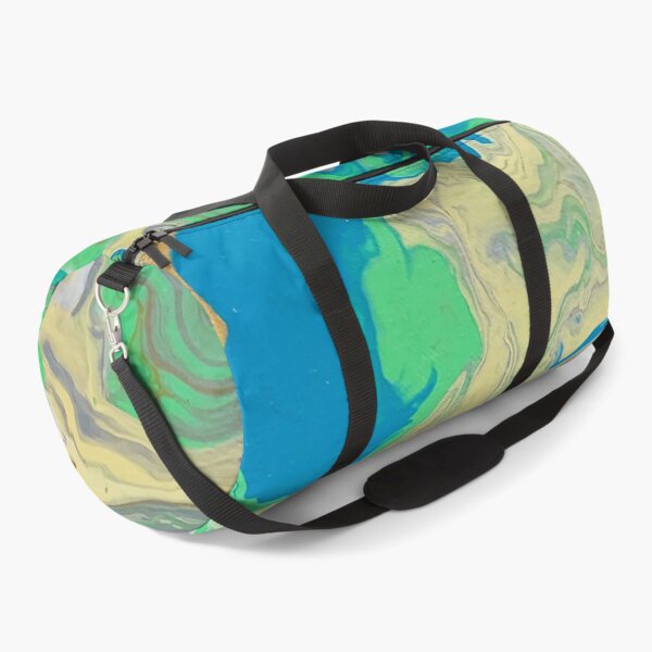 Item preview, Green + Blue Poured designed and sold by Ajcollages.