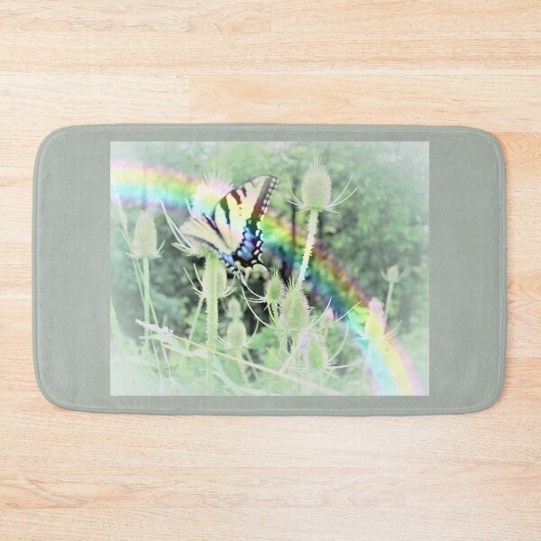 Artikelvorschau, Schwalbenschwanz- und Regenbogen-Digitalkunst-Fotoprodukte entworfen und verkauft von Mzzart.