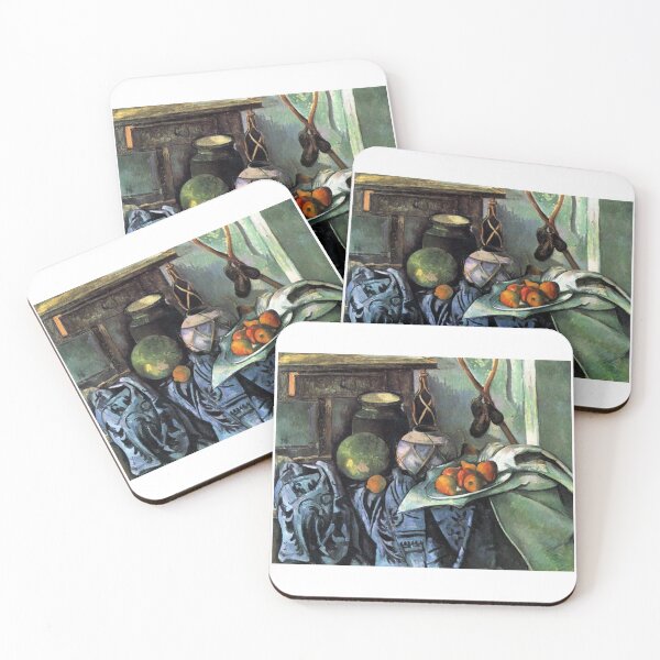Item preview, 'Still Life with Eggplant' by Cezanne (Reprint) designed and sold by Classic Visions Gallery.