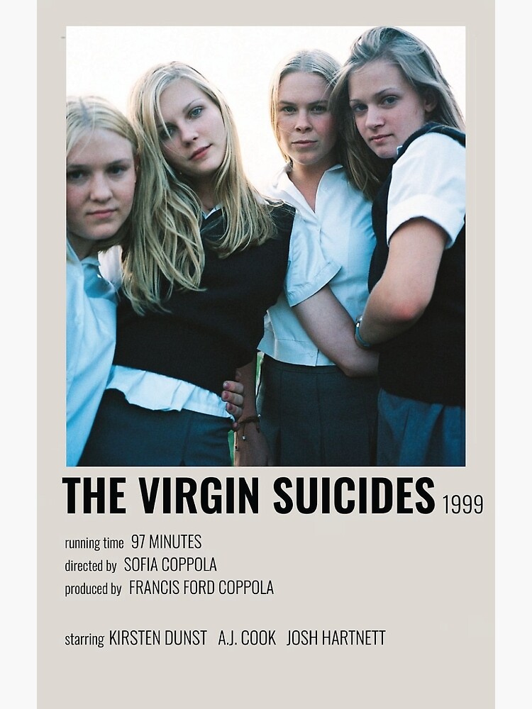 The Virgin Suicides Photography - Sofia Coppola Poster for Sale by Ruby  Star
