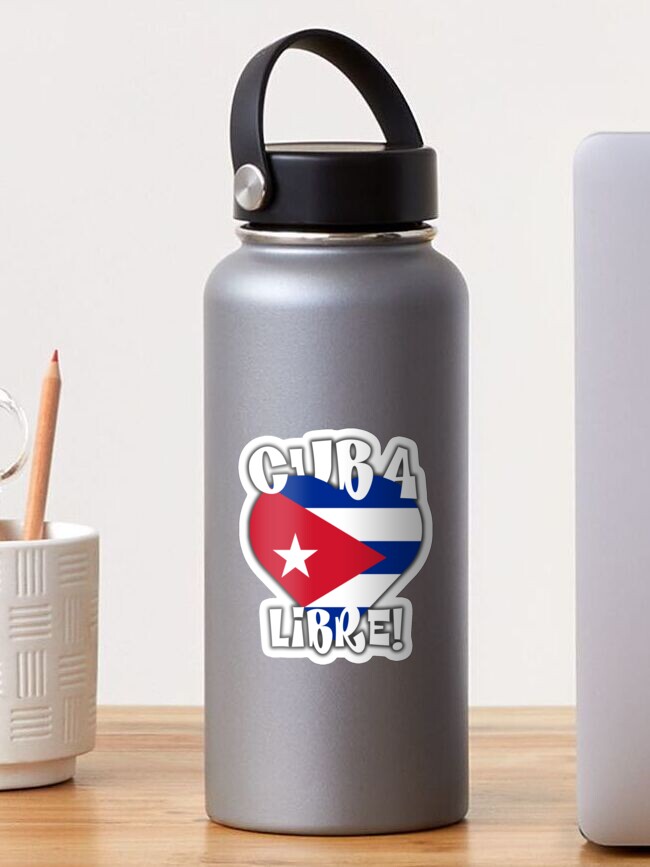 cuba libre! Sticker for Sale by frabbianchi