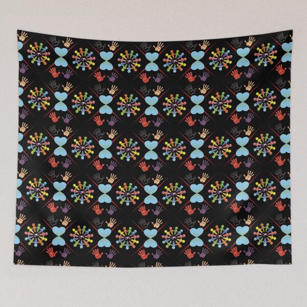 Item preview, Uniting against violence. Seamless Pattern designed and sold by Atouke.