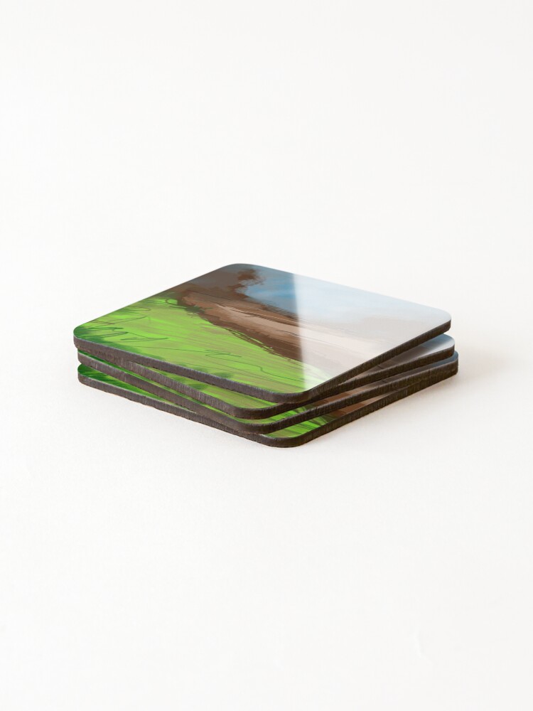 Thumbnail 4 of 5, Coasters (Set of 4), Landscape designed and sold by Rai002.