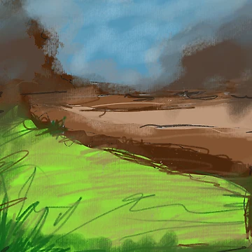 Artwork thumbnail, Landscape by Alpana Rai