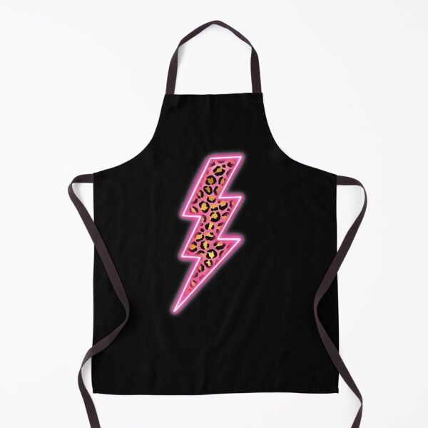 Item preview, Pink Cheetah & Neon Lightning Bolts | Leopard Print Lighting Bolt designed and sold by KarolinaPaz.