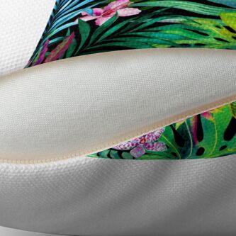 Alternate view of Tropical Fest Throw Pillow