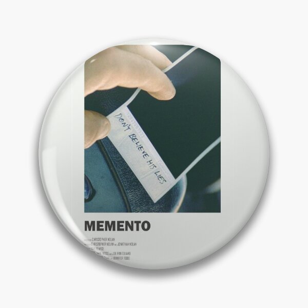 Item preview, Memento Alternative Minimalist movie Poster designed and sold by Ruby Star.