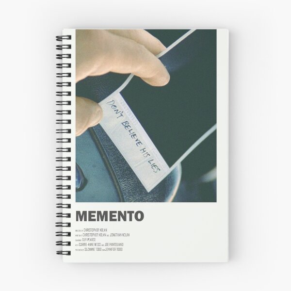 Artikelvorschau, Memento Alternativer minimalistischer Film Poster entworfen und verkauft von Ruby Star.