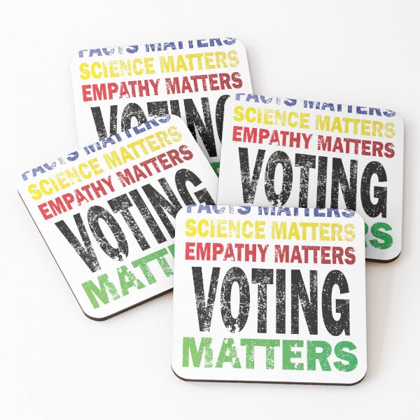 Item preview, Facts Matter Science Matters Voting Matters designed and sold by wanasak.