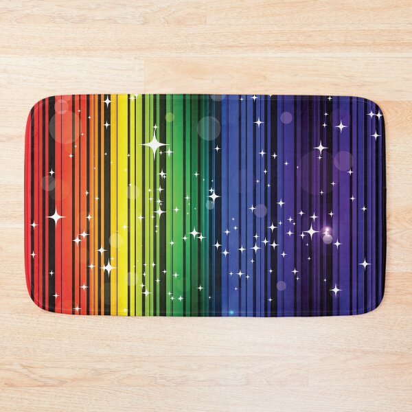 Item preview, Rainbow Lines Abstract Art designed and sold by Bruce ALMIGHTY Baker.