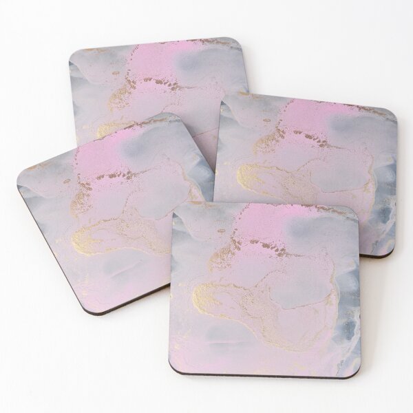 Item preview, pink & brass designed and sold by melaniab-art.