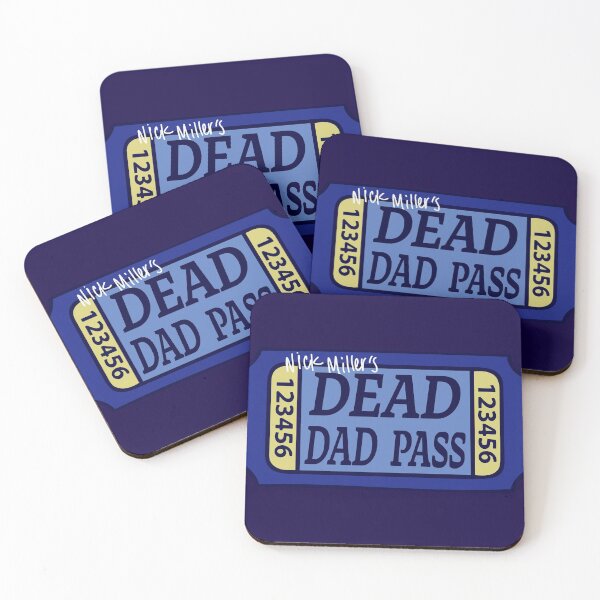 Item preview, Nick Miller's dead Dad pass designed and sold by emroccs.