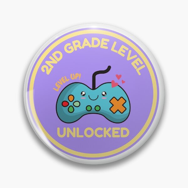 Item preview, Second Grade Level Unlocked Purple - Funny Back to School designed and sold by Teetee94.