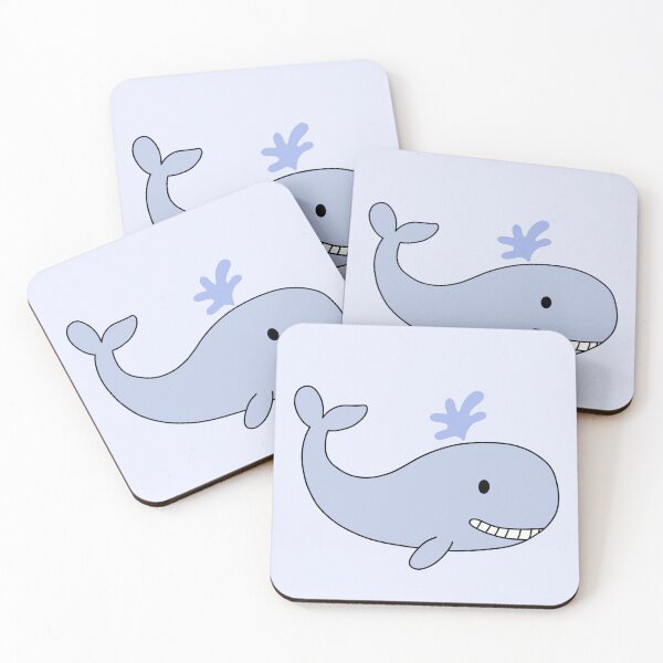 Item preview, Cute happy whale  designed and sold by Austin Butler.