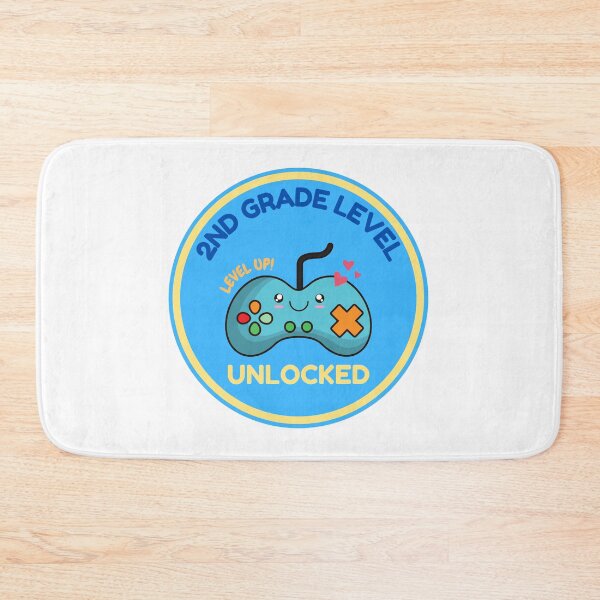 Item preview, Second Grade Level Unlocked Blue - Funny Back to School designed and sold by Teetee94.