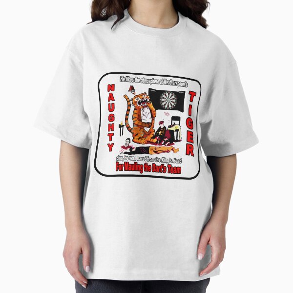Item preview, Naughty Tiger, Don't eat the Darts Team ! Thanks Sean! designed and sold by michaelrodents.