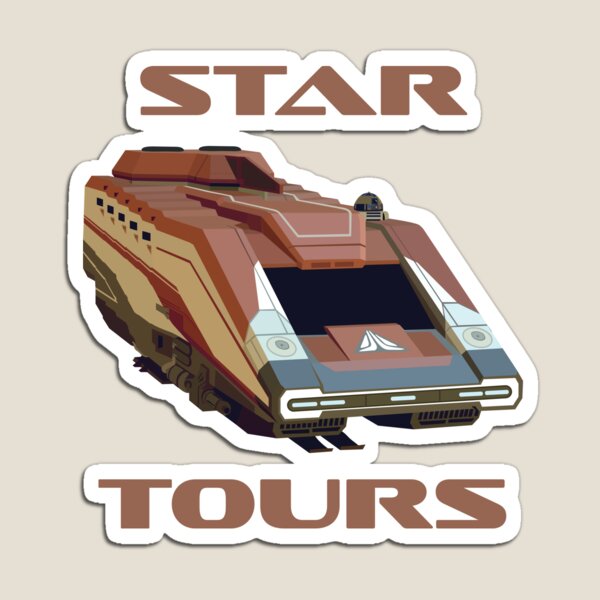 Vista previa del artículo con la obra «Star Tours Ride Design», diseñado y vendido por carrdesigns21.