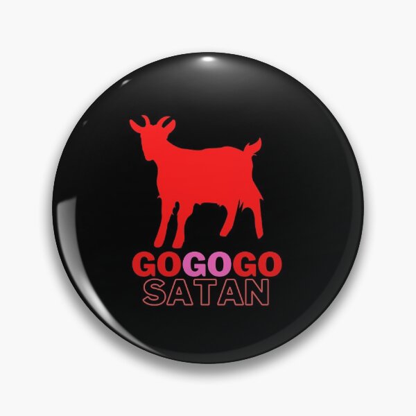 Item preview, Go Go Go Satan - Funny Goat Graphic designed and sold by MoTeesMo.