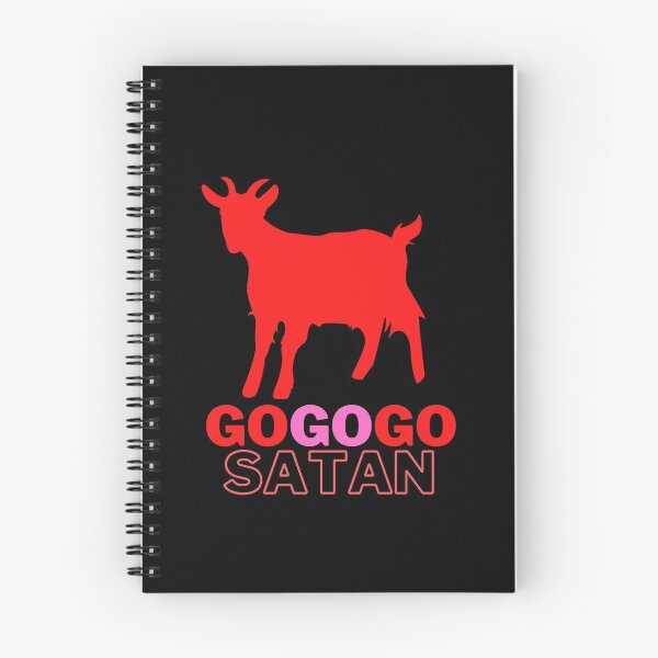 Item preview, Go Go Go Satan - Funny Goat Graphic designed and sold by MoTeesMo.
