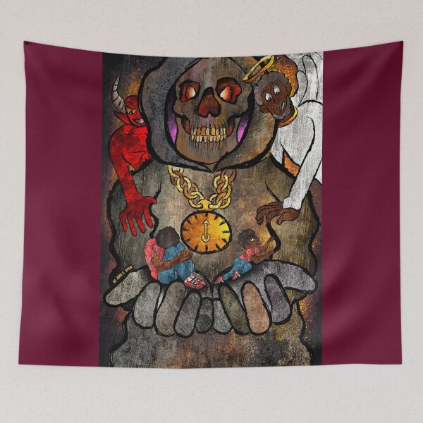Item preview, Out Of Time  ( Dark Thoughts, Harsh Truth's 2 ) designed and sold by johnspainart.