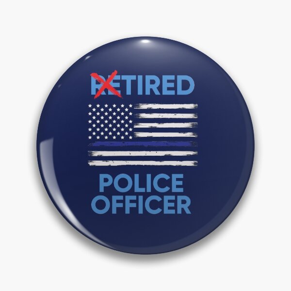 Item preview, (Re)Tired Police Officer designed and sold by OnlyCops.