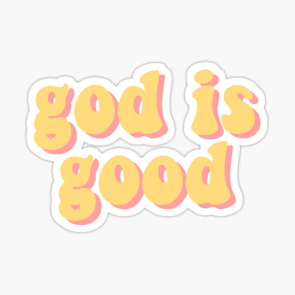 Item preview, god is good designed and sold by Beatriz Barreto.