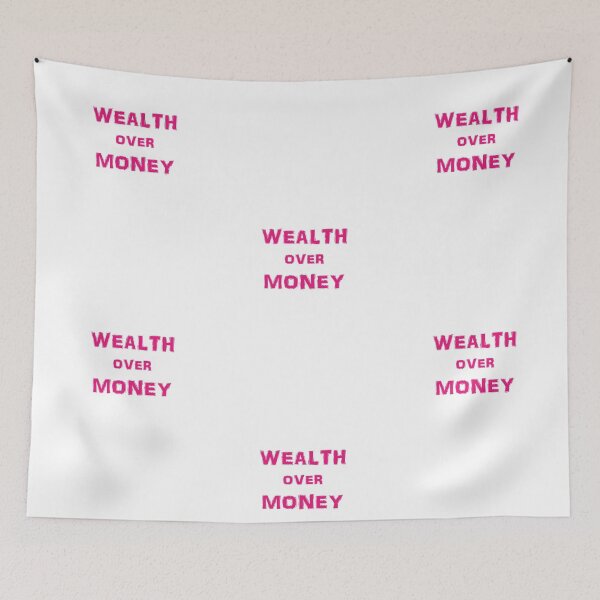 Item preview, Wealth Over Money designed and sold by AppleCups.