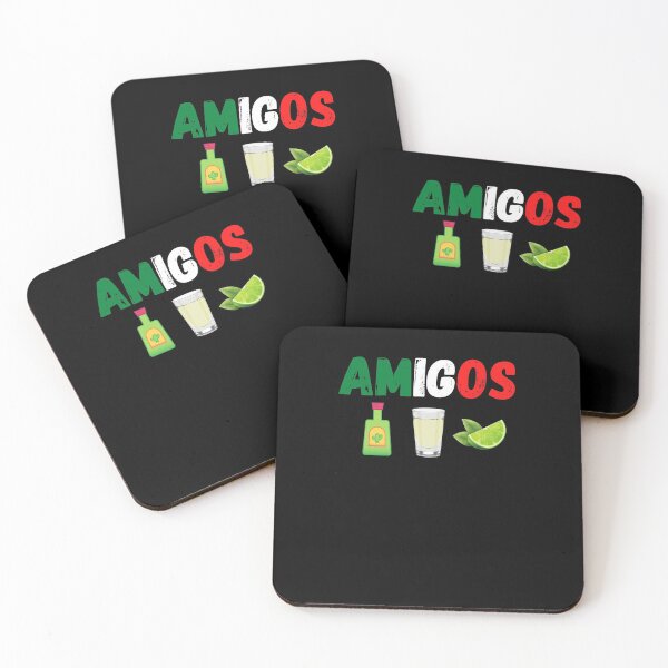 Item preview, Three 3 Amigos Mexico Tequila Shot Lime designed and sold by MoTeesMo.